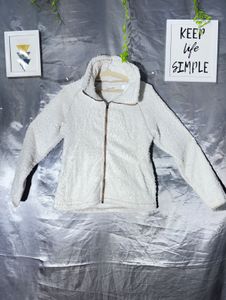 CAT Cozy Cream Fleece Jacket