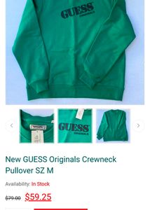 GUESS Originals Crewneck Pullover