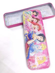 Princess metal Pencil Box