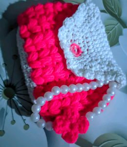set of 2 ✨ Handmade Crochet Mini Pouch ✨