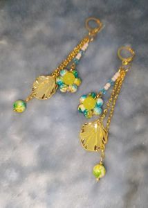 Bohemian Beaded Dangle Earrings