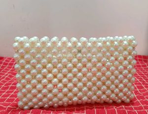 Pearl Clutch Cum Sling Bag