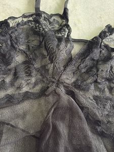 Black Lace Babydoll Lingerie