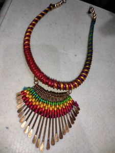 Rainbow Statement Necklace