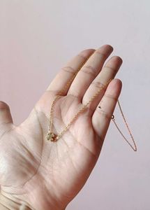 Dainty Gold Four-Leaf Clover Necklace