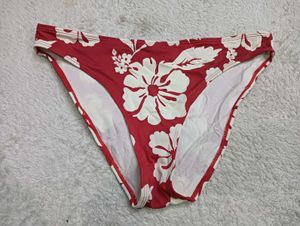 Red Floral♥️ Bikini Bottom❤️