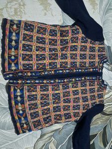 Chic Geometric Knit Cardigan