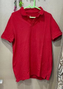Men's Red Polo Shirt