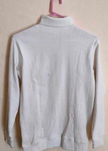 White Turtleneck Sweater