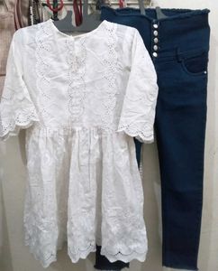 Beautiful Lucknowi Frock(Top