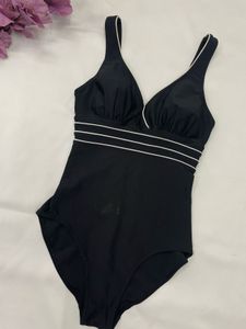 Black One-Piece Swimsuit