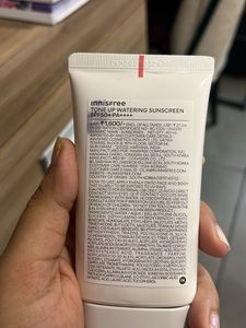 Innisfree Tone Up Watering Sunscreen SPF50+