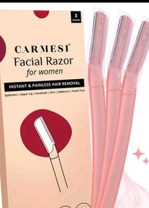 Carmesi Reusable Face Razor for Women Facial Hair