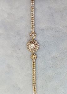 Imported Jewellery Set White Glittering Stone