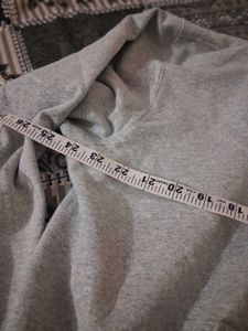 BLAEXIT Oversized Grey Hoodie Y2k