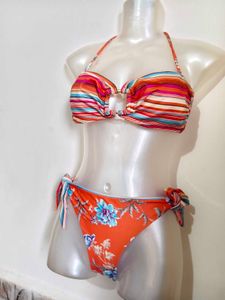 🎁Buy 1, Get 1 FREE🎁Striped &amp; Floral Bikini Set