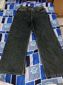 Levi's Preloved  Wide-Leg Denim Jeans