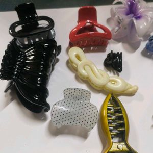 Assorted Hair Claw Clips &amp; Pins