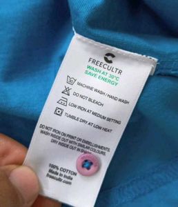 Freeculta Blue Casual T-Shirt