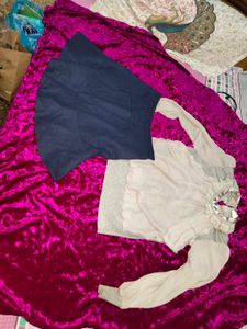 Cute Skirt & Top Set winters