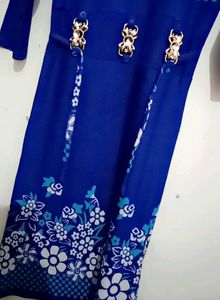 Navy Blue One Piece Dress