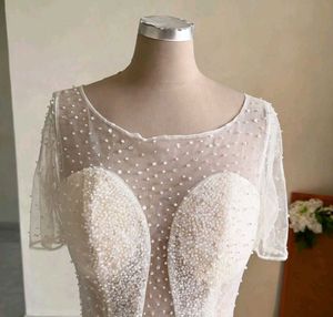 Elegant White Bridal Gown