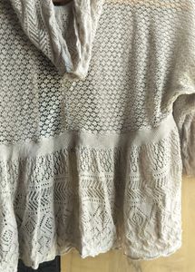 Lightweight Lace Knit Shrug