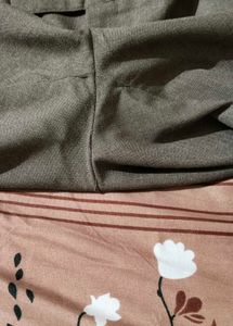 Men's Printed Shirt and Trousers Set