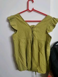 Chic Olive Green Dress