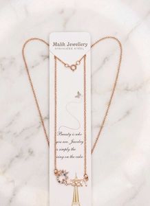Rose Gold Queen Necklace