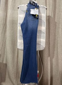 Flared Leg Denim Jeans