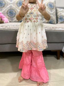 Ethnic Traditional Kurta Set wedding kids girls