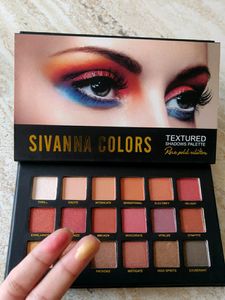 Sivanna Colors Textured Eyeshadow Palette