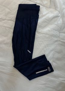 kalenji Men's Navy Running Tights