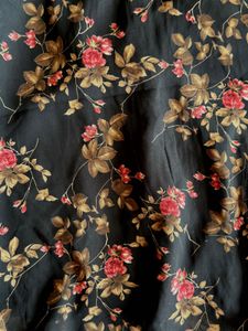 Floral Chiffon Mini Dress