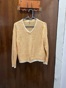 Cozy V-Neck Knit Sweater