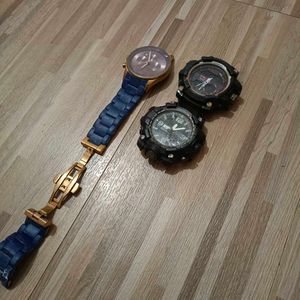 Lot of 3 Stylish Watches