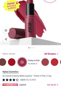 Lot of 3 Matte bullet Lipsticks