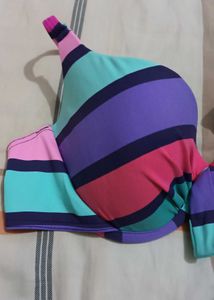 Striped Bikini Top