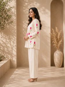 Trending Tulip Print Alia cut short kurti