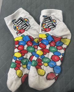 m&m socks