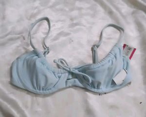 Blue Bikini Top