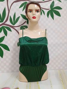 (488)Emerald Green Bodysuit