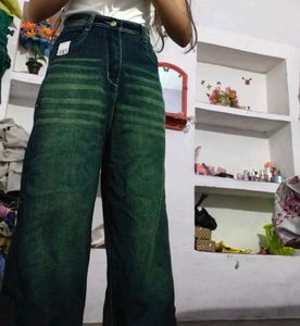 ZARA Wide Leg Jeans