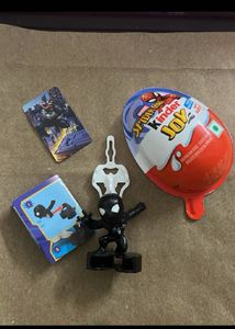 RARE black symbiote Spider-Man kinder joy