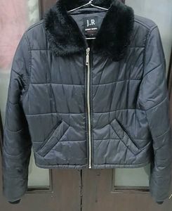 Jeffrey Rogers Black Puffer Jacket - M Size