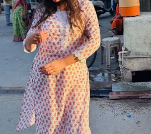 Printed Kurta Set with Pants