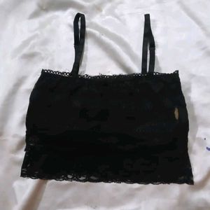 Sparkling Black Bra