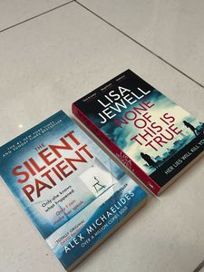 The Silent Patient &amp; None of This is True Books