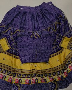 Vibrant Bandhani Print CHANIYA CHOLI/TAILORED